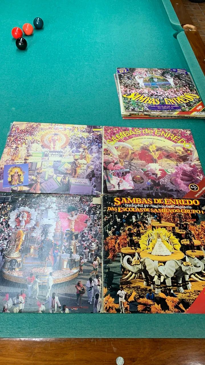 Carnaval de 87 a 94, 9 discos, 11 lps, 2 duplos  - Foto 3