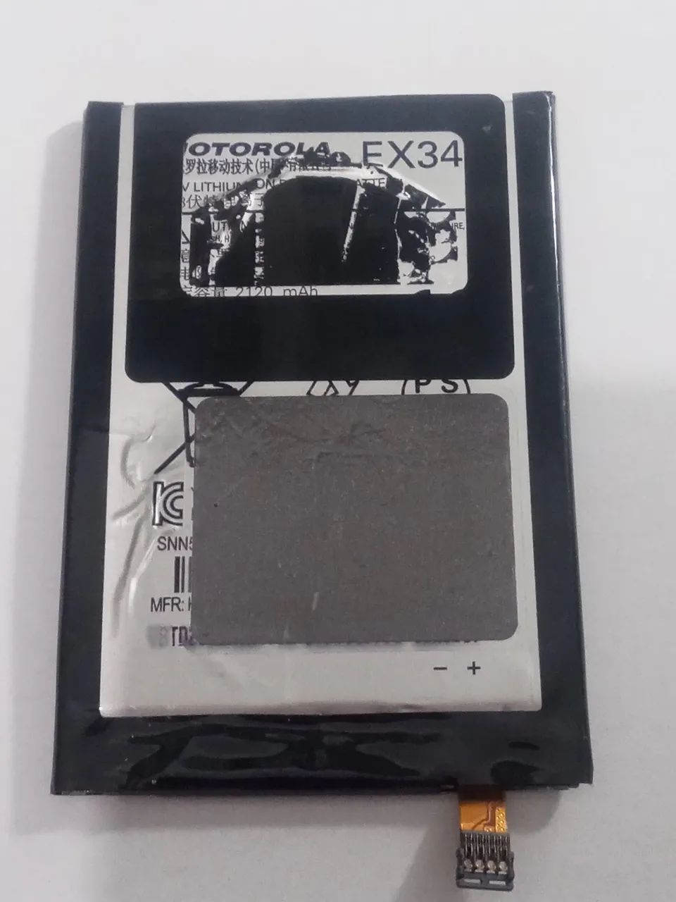 Bateria Motorola moto X XT1058 EX34 original de 2120mah - Foto 2