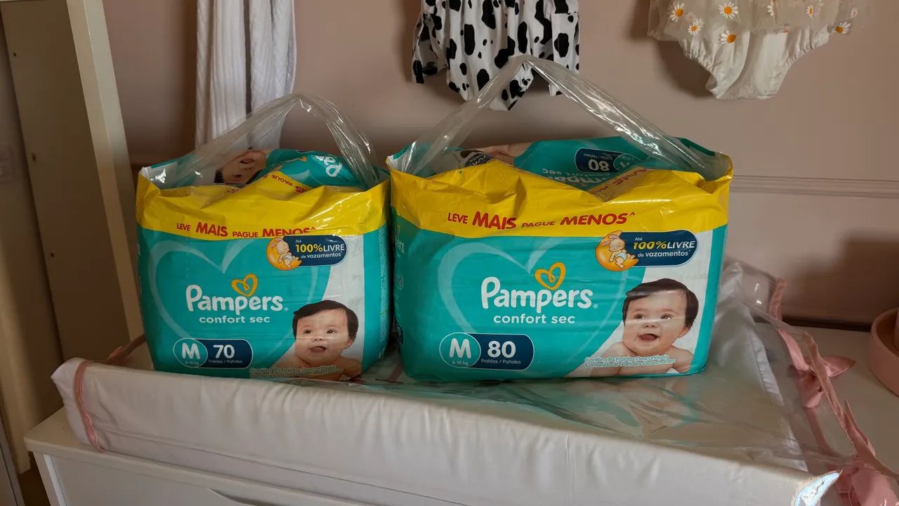 Fralda Pampers Confort sec - Foto 3