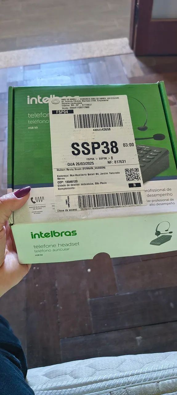 Telefone Intelbras Headset