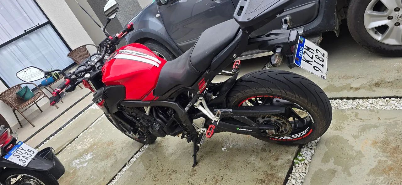 Cb650f com acessórios esportivos - Foto 2
