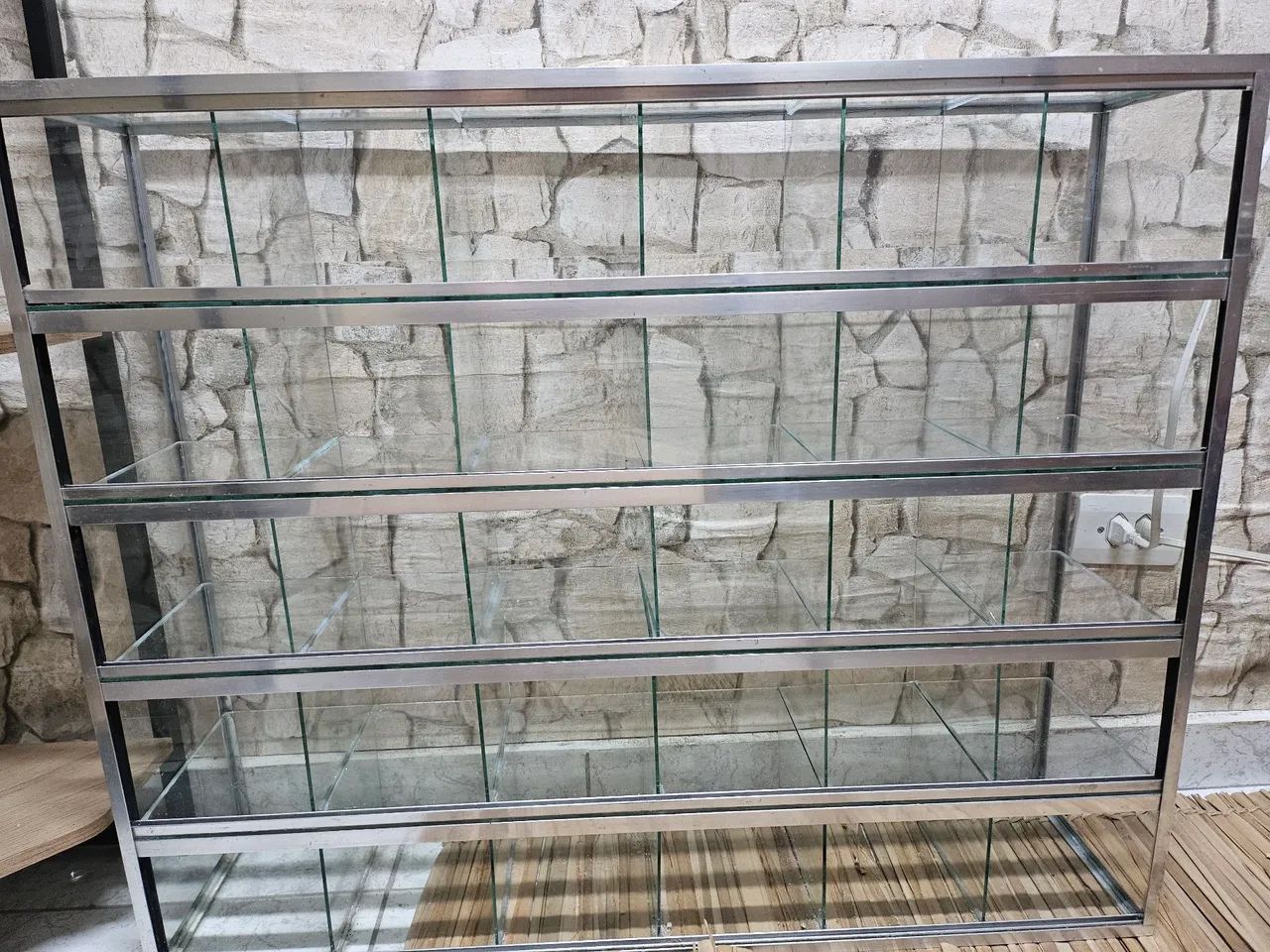Balcão de vidro colméia - Foto 2