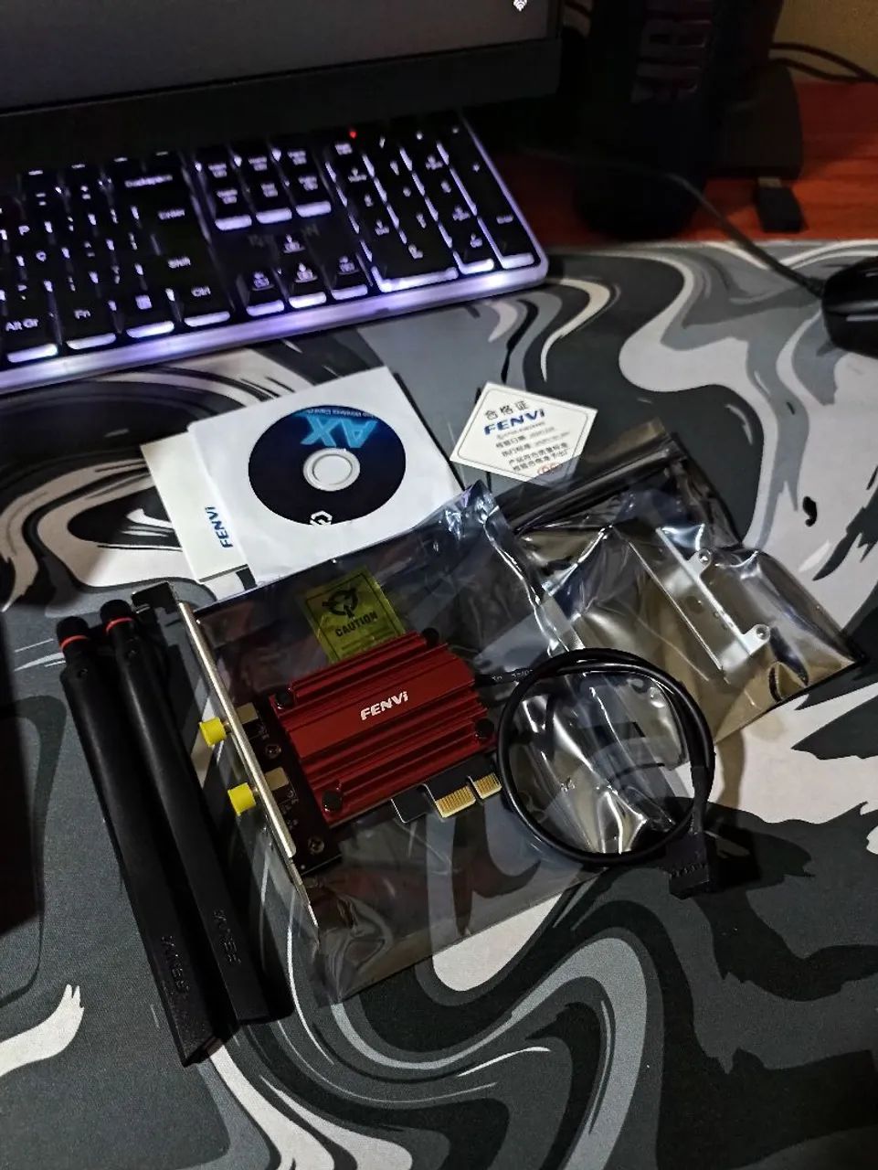 PLACA/ADAPTADOR DE REDE FENVI - Foto 2