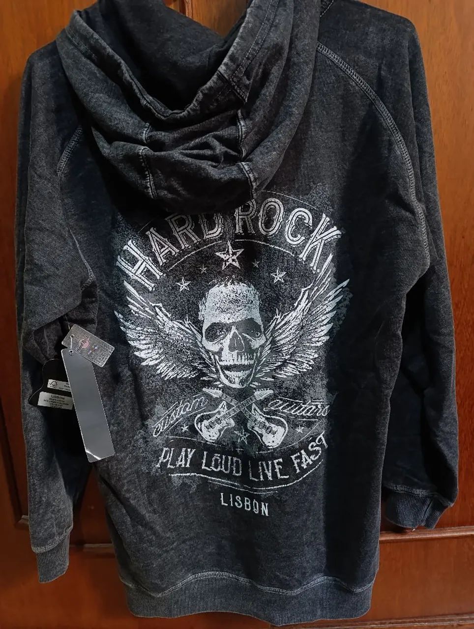 Moletom Hard Rock Lisboa original  - Foto 4