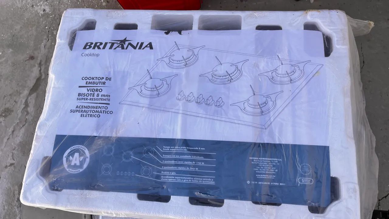 Cooktop Britânia 5 Bocas - Foto 4