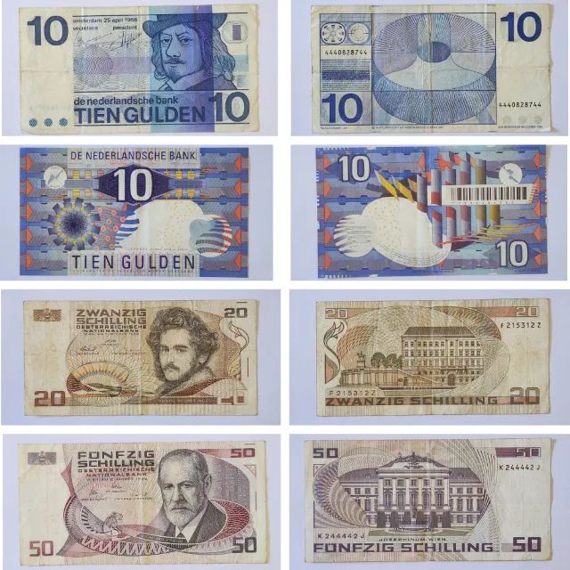 Lote com 17 Cédulas Antigas e Estrangeiras - Foto 2
