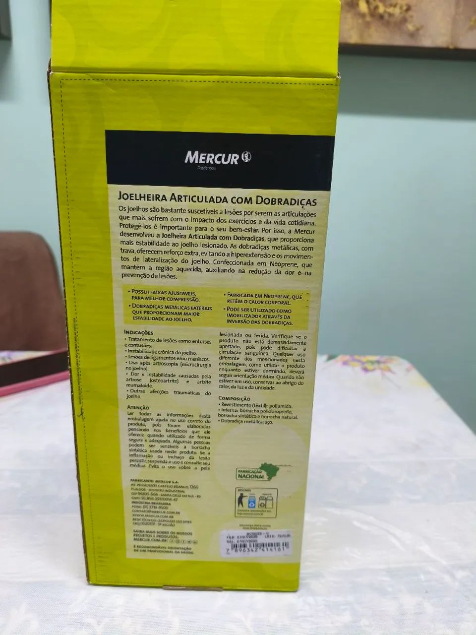 Joelheira articulada com dobradiças  - Foto 4