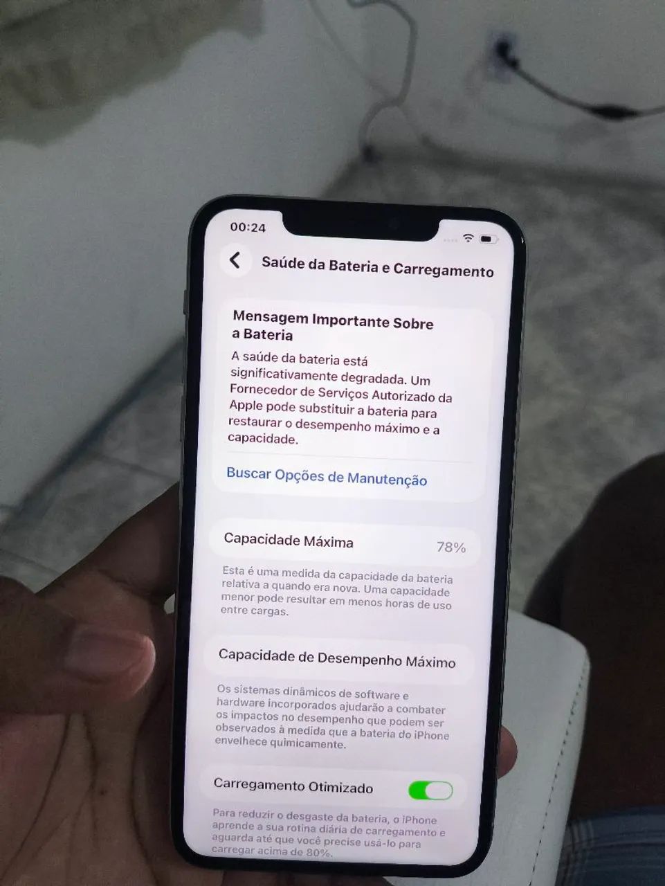 iPhone 11 Pro Max 256GB Branco - Perfeito  - Foto 5
