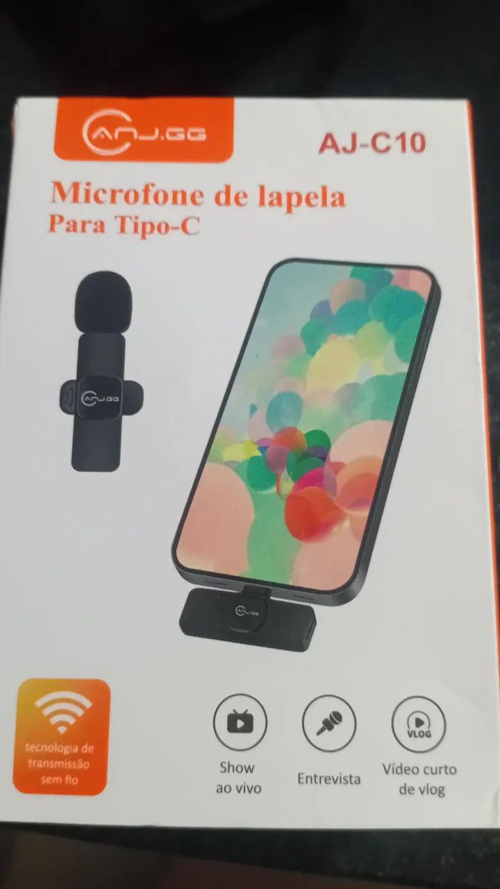 MICROFONE AJ - C10 LAPELA