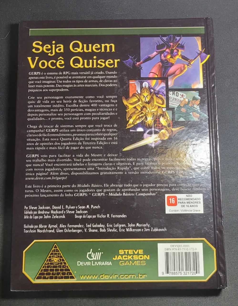 GURPS 4ª Edição - Módulo Básico Personagens - Foto 2