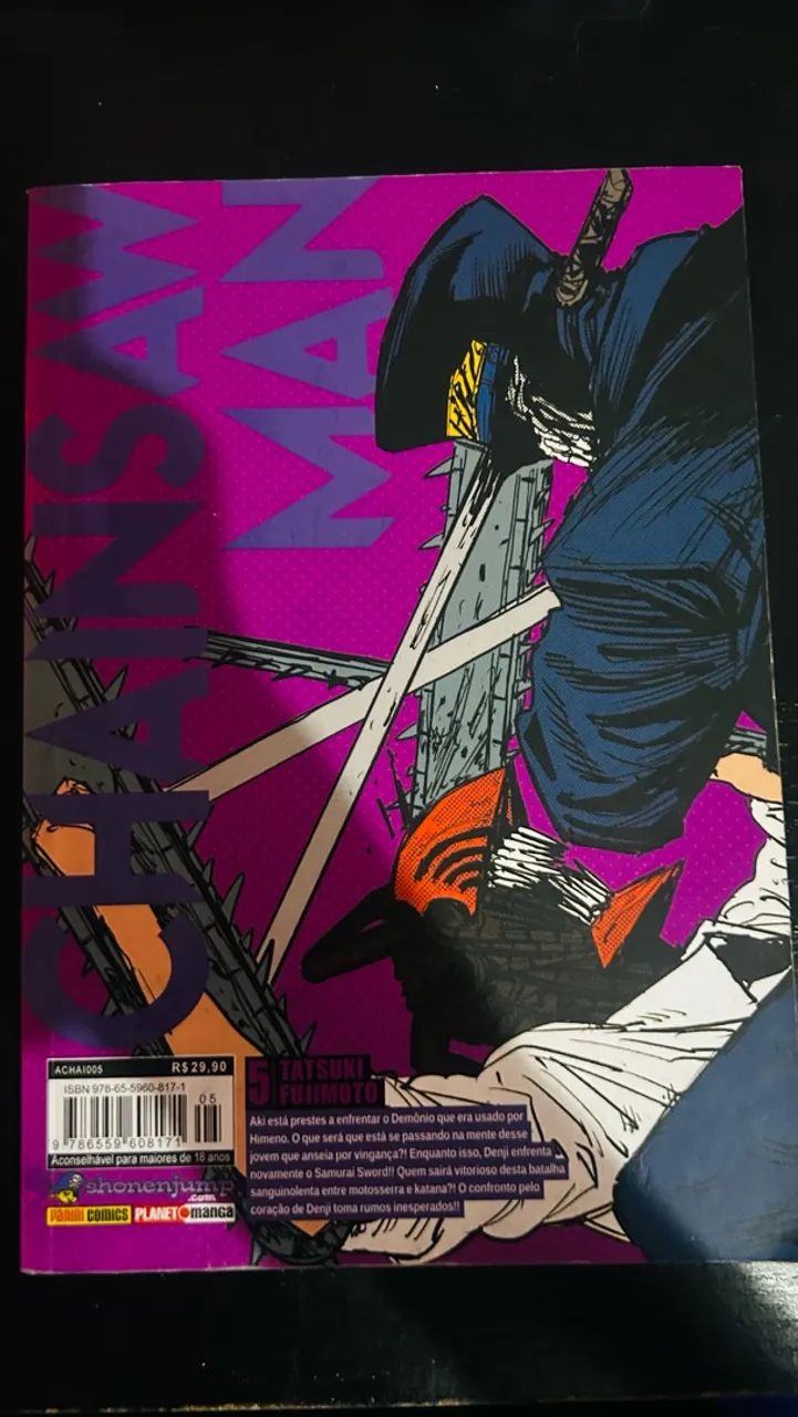 Chainsaw man vol. 5 (usado) - Foto 2