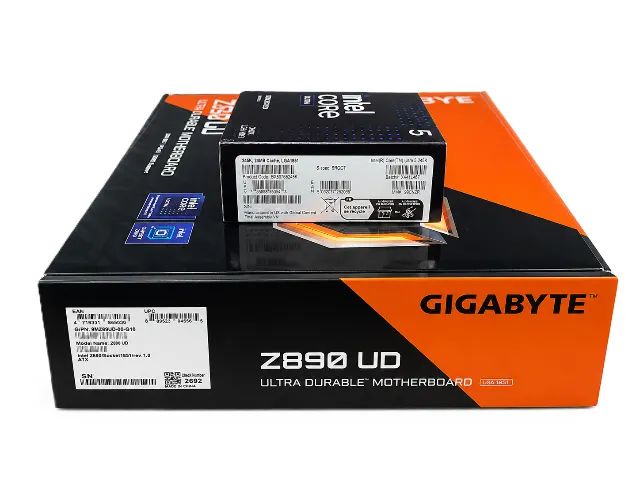 Kit Gamer - Intel Core Ultra 5 245K + Placa Mae Gigabyte Z890 UD