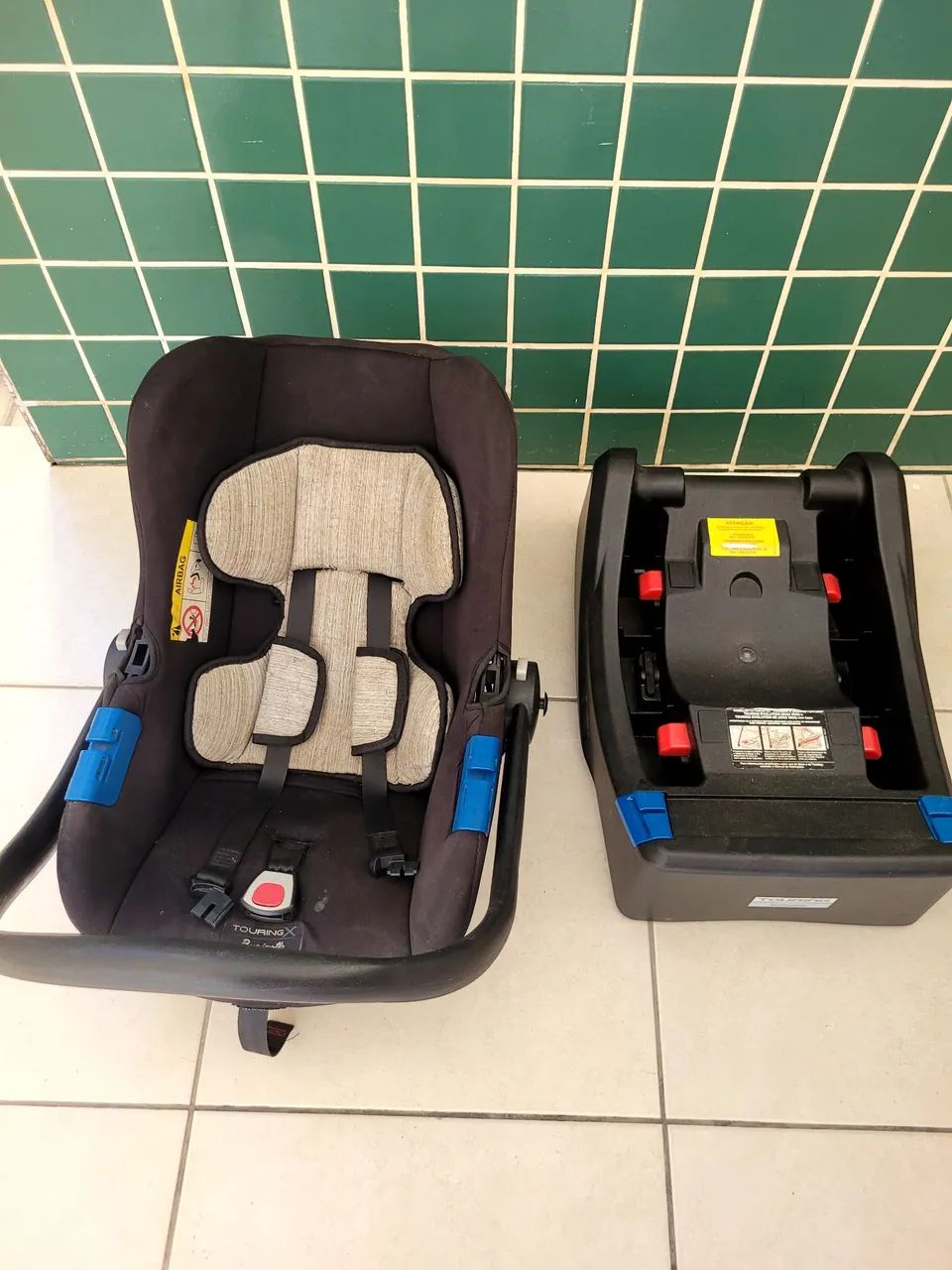 Bebê conforto com base da burigotto 