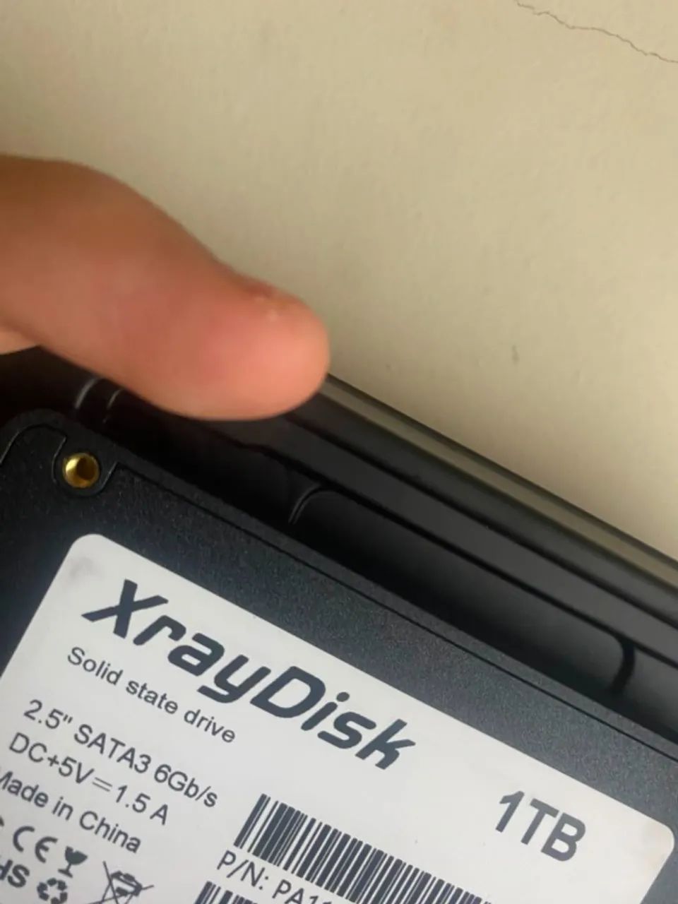 SSD 1TB XrayDisk Sata3 2.5 NOVO (NUNCA USADO) PC Notebook Disco Sólido - Foto 2