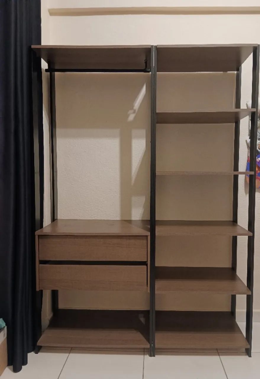 Guarda-roupa closet modulado