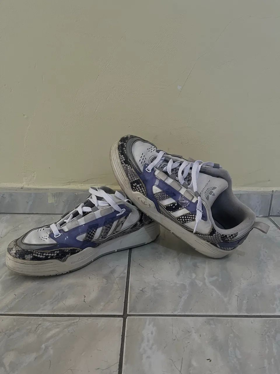 Adidas ADI2000 Cloud White/Purple Snake - Foto 3