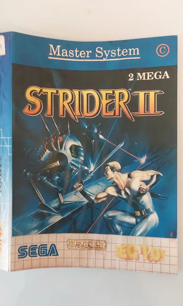 Encarte.  Strider 2. Master System . - Foto 2