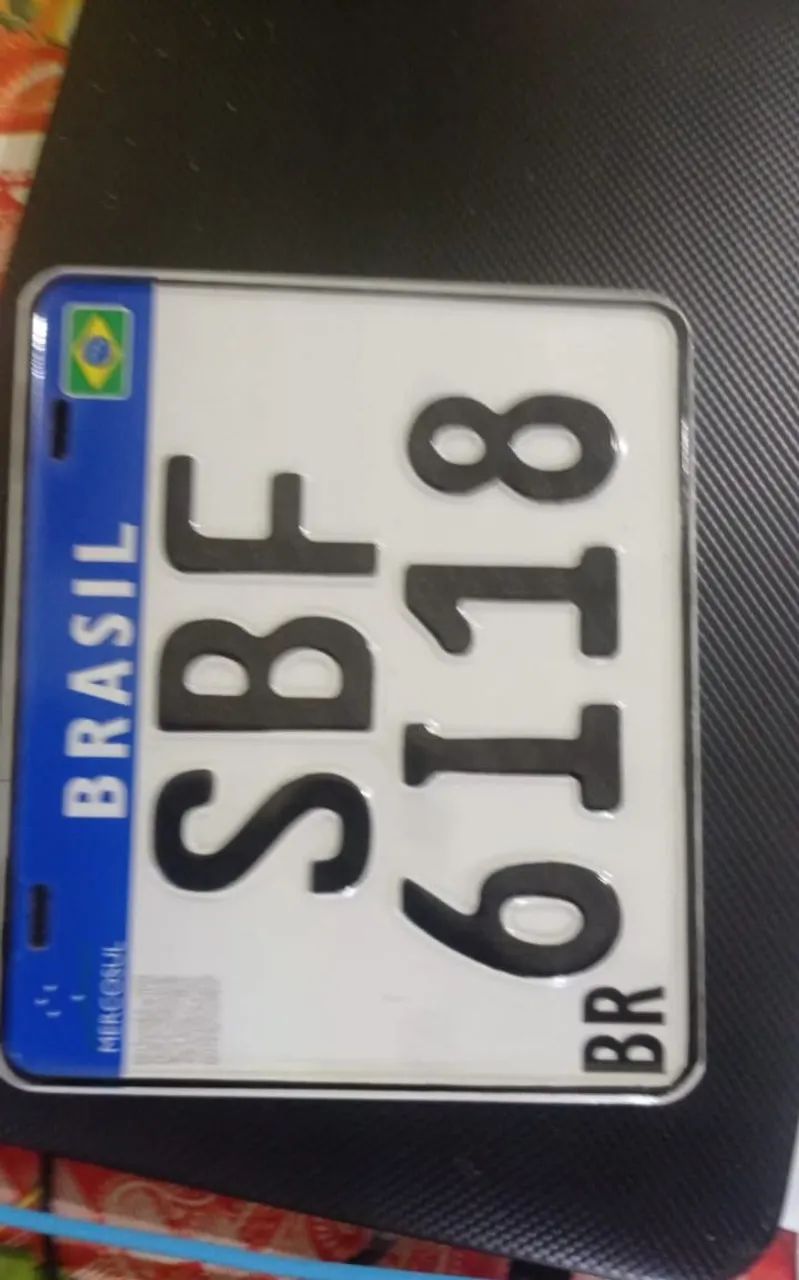 Trabalhamos com placa Mercosul é luminosa  - Foto 2