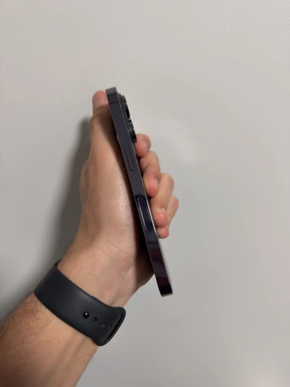 iPhone 14 Pro - Roxo 256gb  76% tudo original - Foto 3