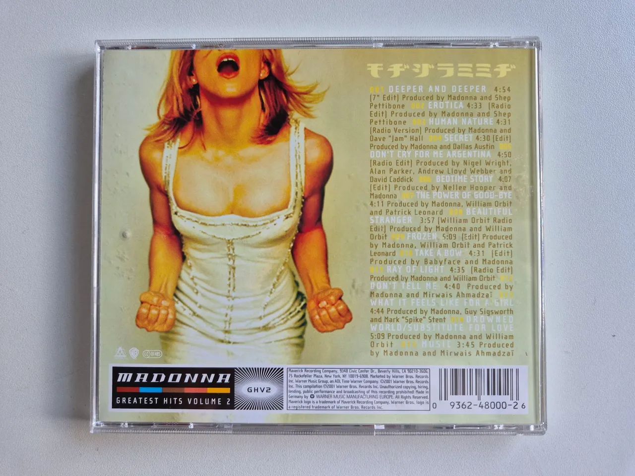 Cd Madonna GHV2 IMPORTADO  - Foto 5