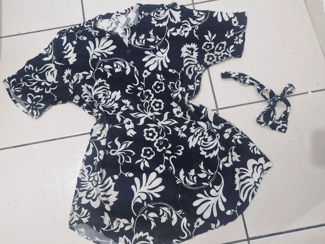 Vestido chemise(Desapego)