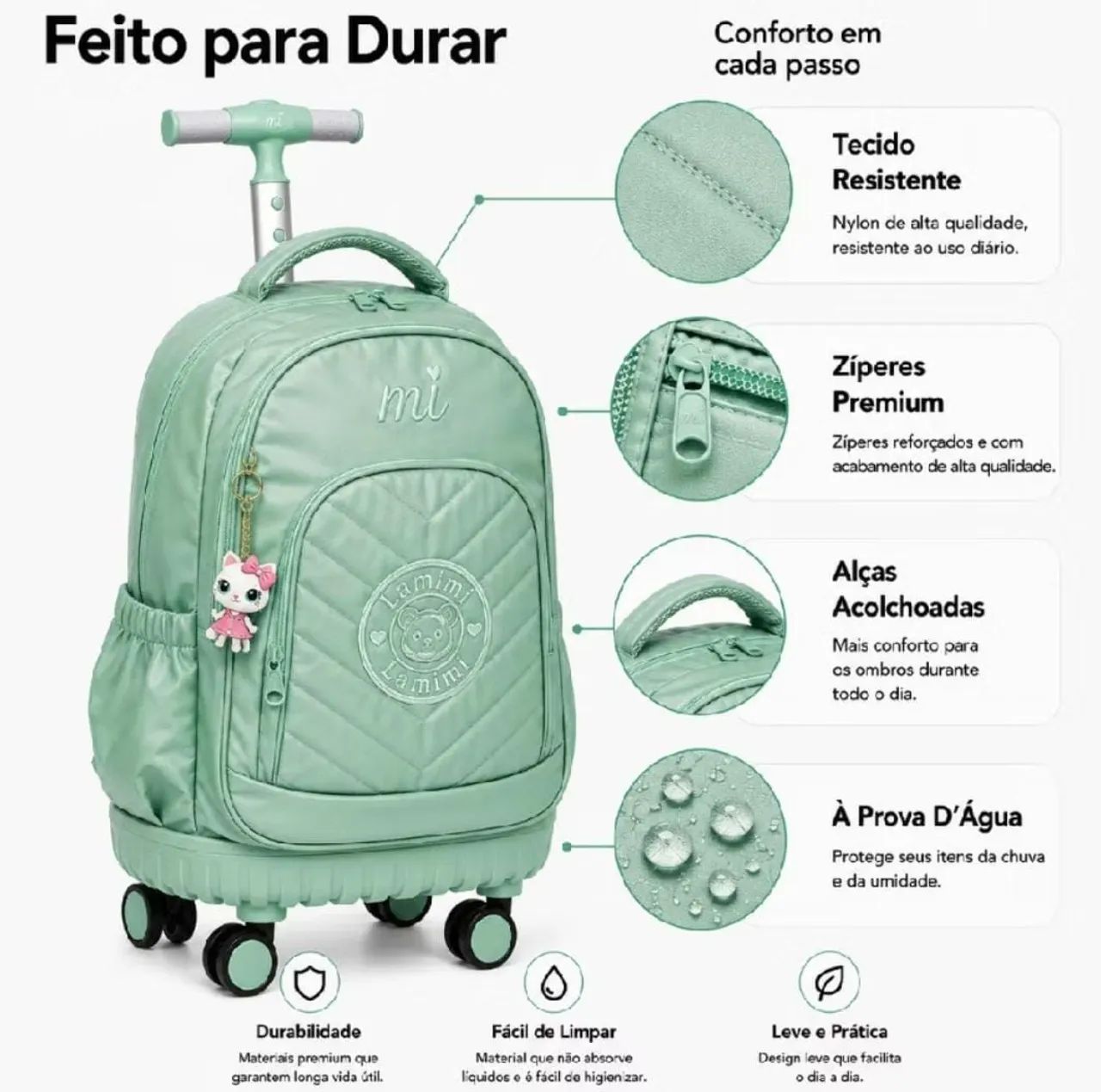 MOCHILA DE RODINHA