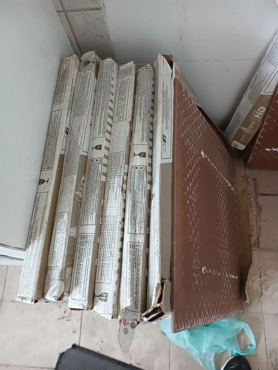 Porcelanato marmorizado bege - Foto 5