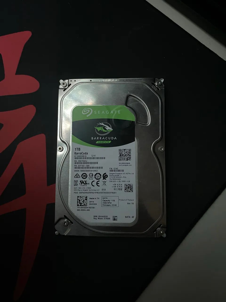 HD 1 TB SEAGATE BARRACUDA