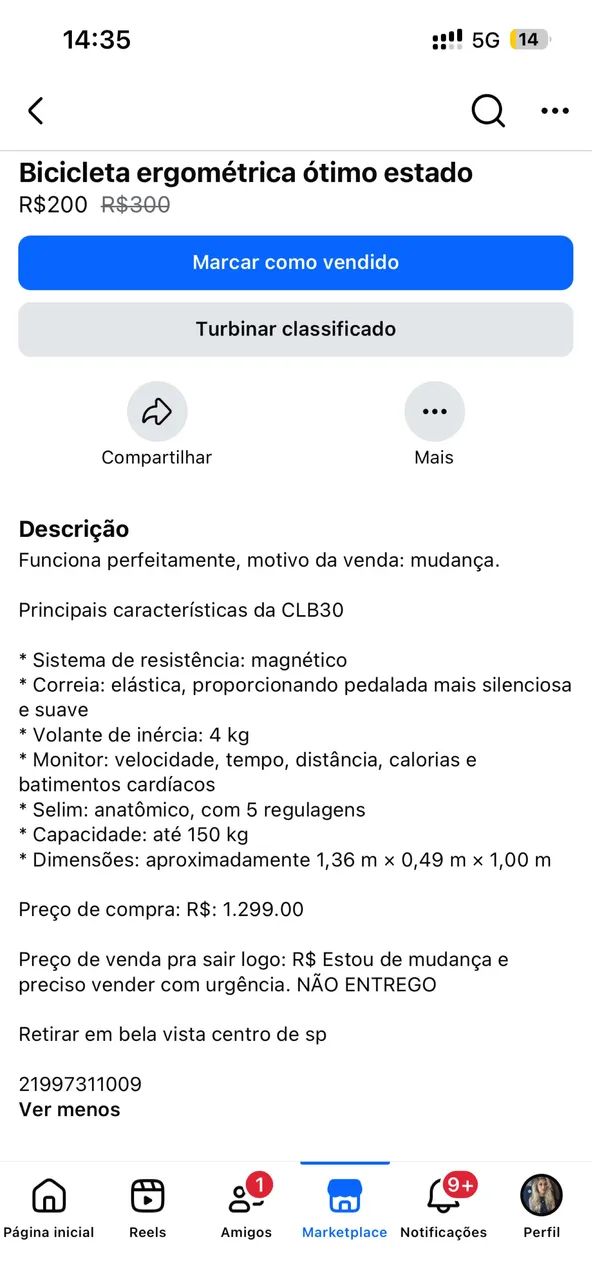 Bicicleta ergométrica ótima oportunidade  - Foto 4