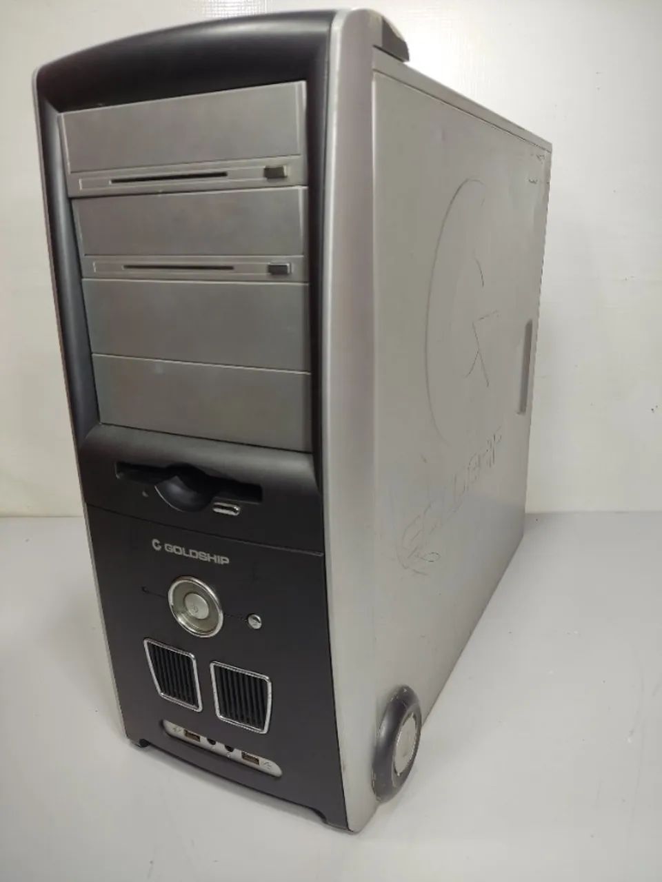 Gabinete Antigo Goldship Pc Computador Mode Case Game Ar6  (Usado) - Foto 3