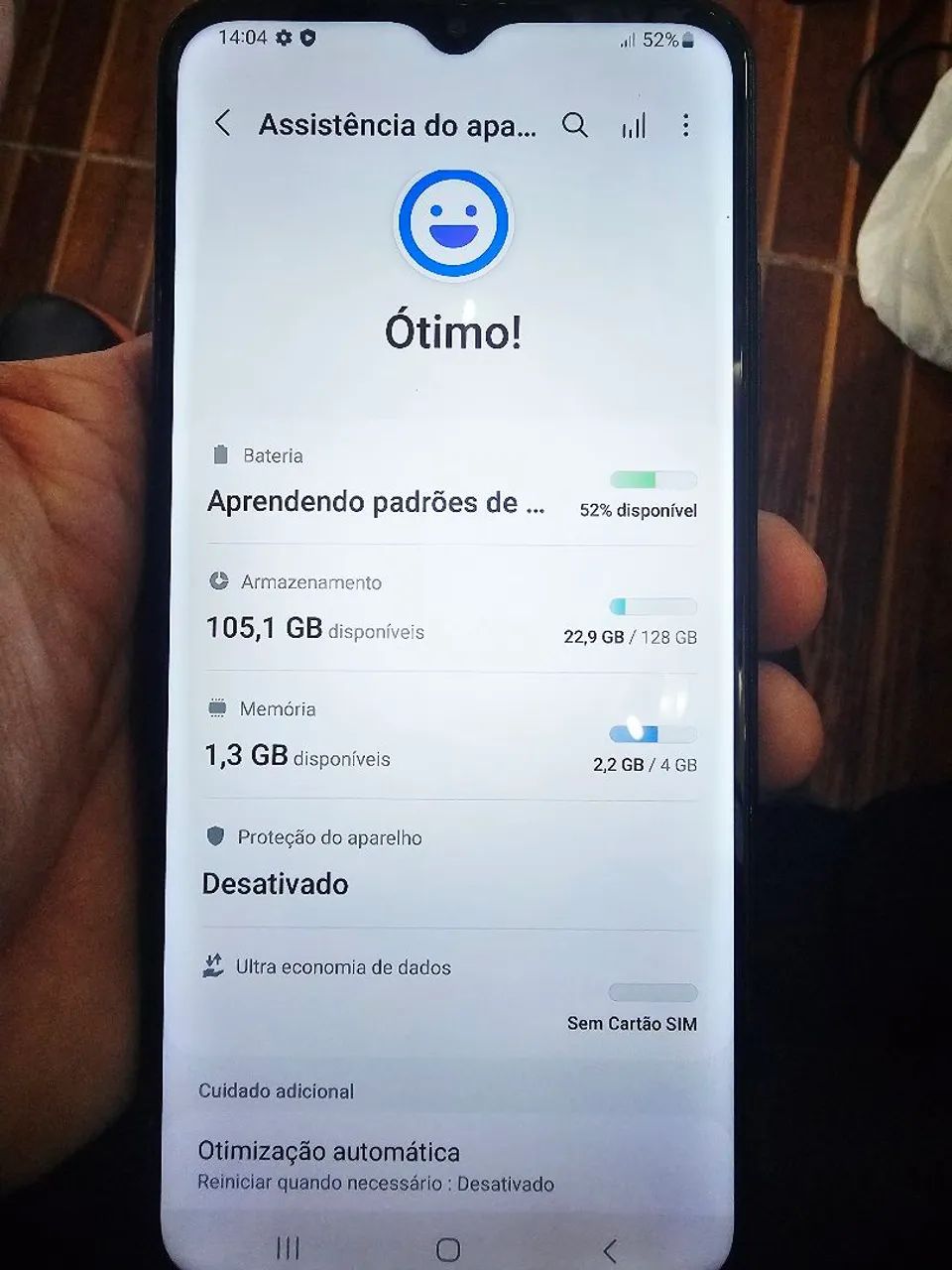 SAMSUNG A 22. 5G. 128GB. CONSERVADO! - Foto 2