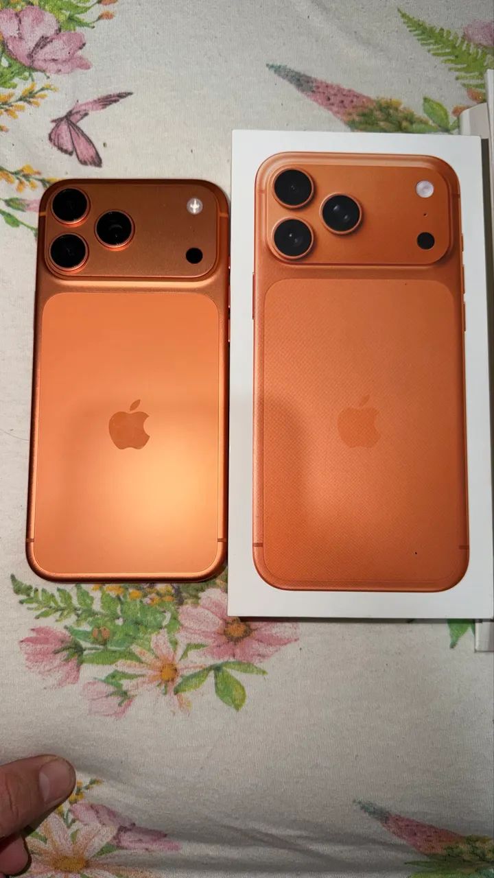 iPhone 17 Pro Max 512GB Laranja | 98% Bateria | Garantia Apple