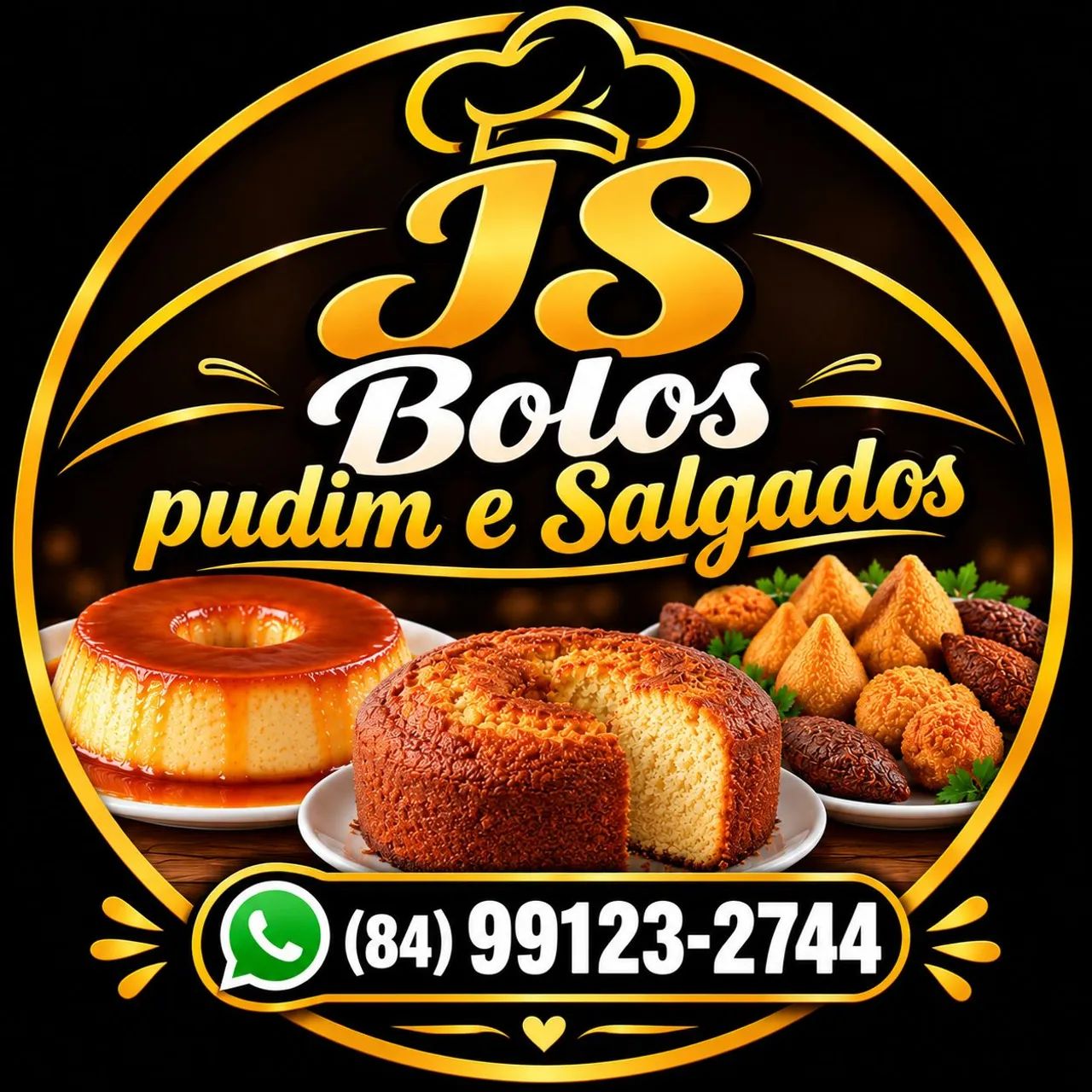 JS Bolos pudim e Salgados 