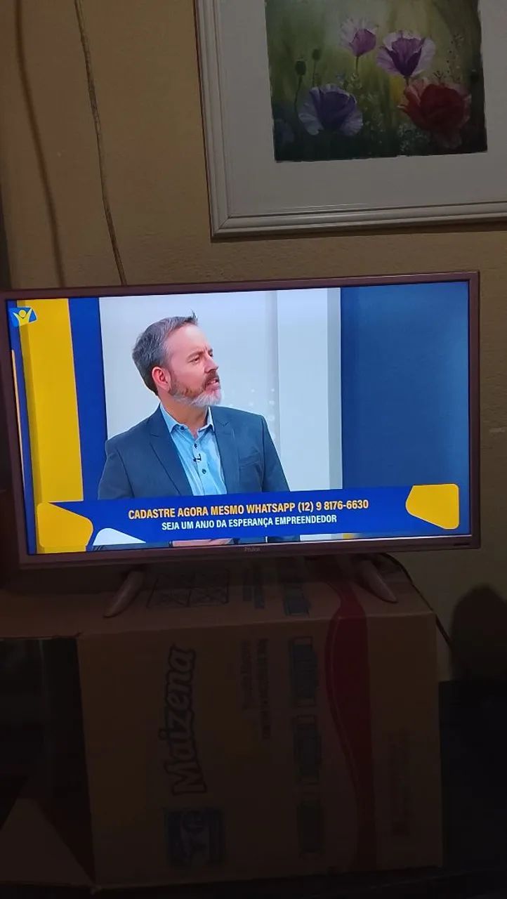 Tv Philco 24 polegadas não é smart ,pouco usada cor rosa - Foto 4
