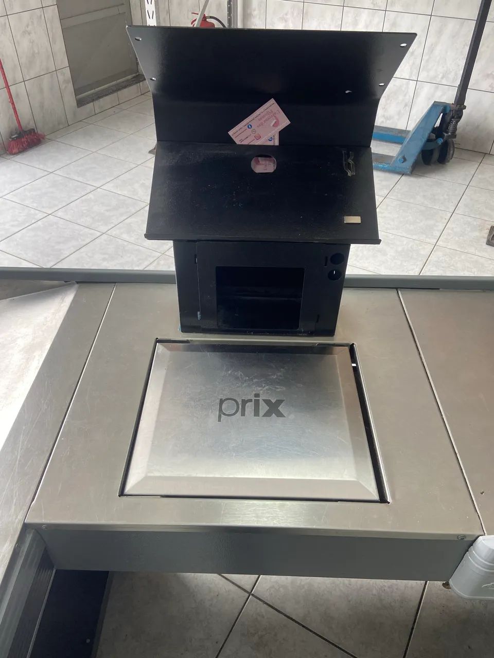 Caixa de supermercado com Balança prix 