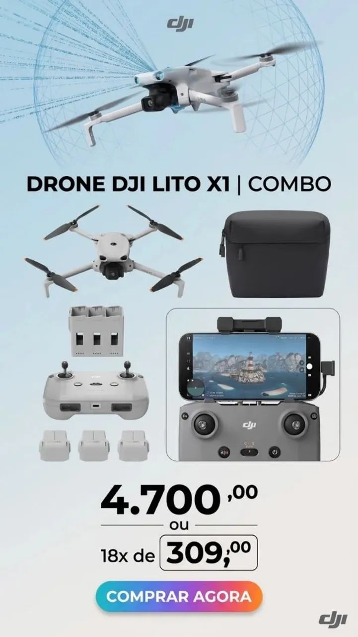 Drone Dji Lito X1 Combo 