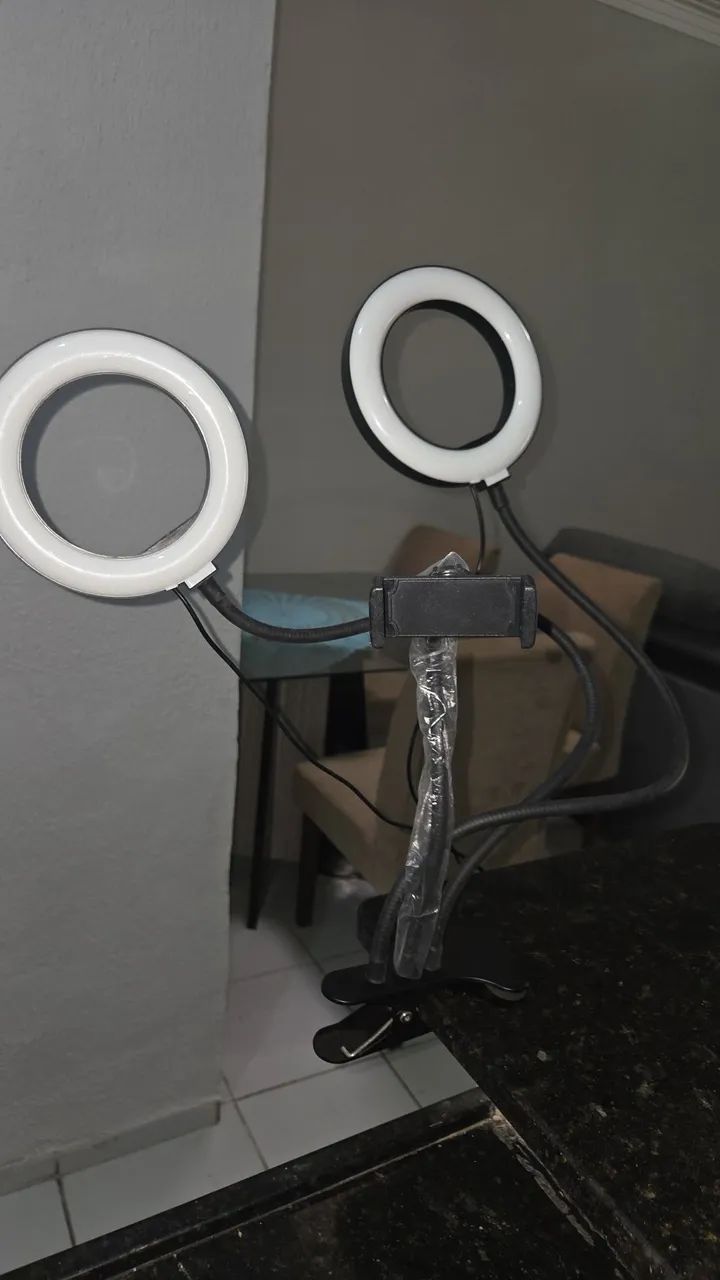 Ring light para vídeos e fotos  - Foto 4
