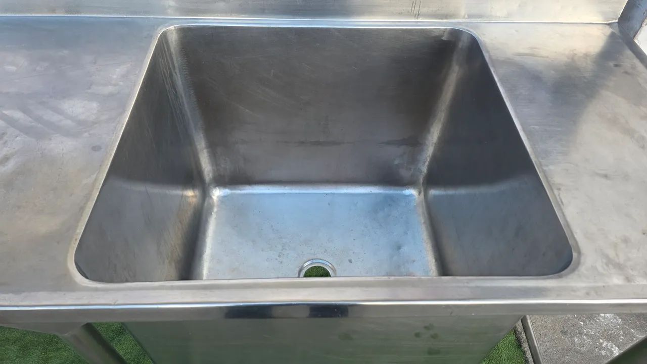 Pia industrial inox 304  - Foto 3