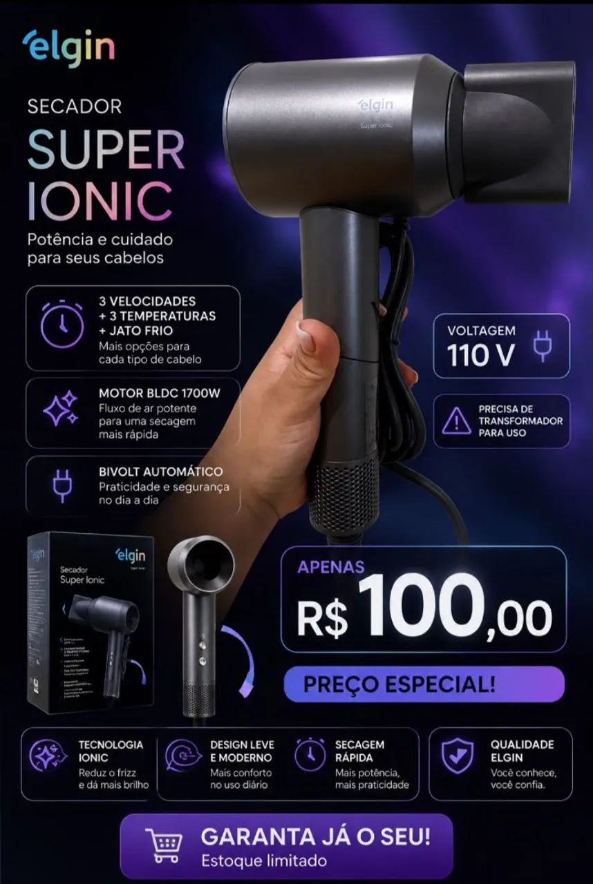 Secador 127v