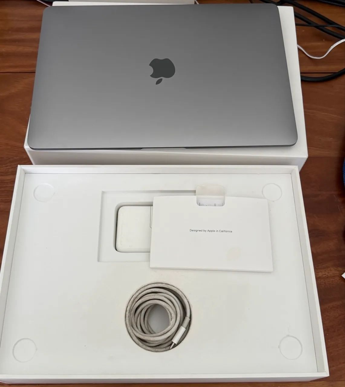 MacBook Air Apple M1 (8GB RAM, 256GB SSD) - Cinza Espacial - Completo na Caixa - Foto 4