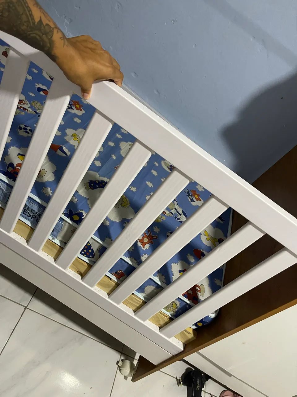 Berço americano , Já com colchão  - Foto 3