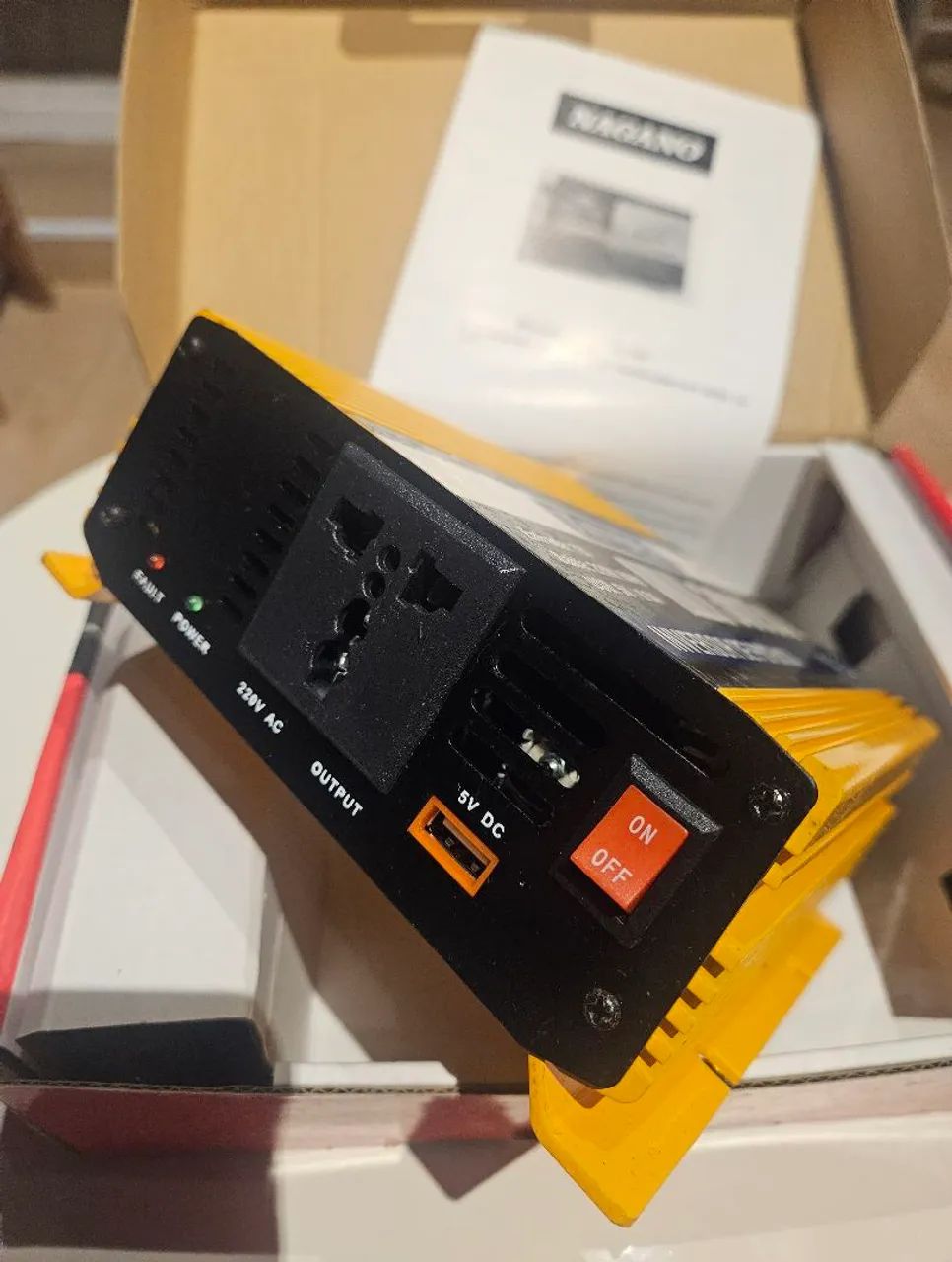Inversor de Potência Tander 3000W 12V para 220V - Novo na Caixa - Foto 3
