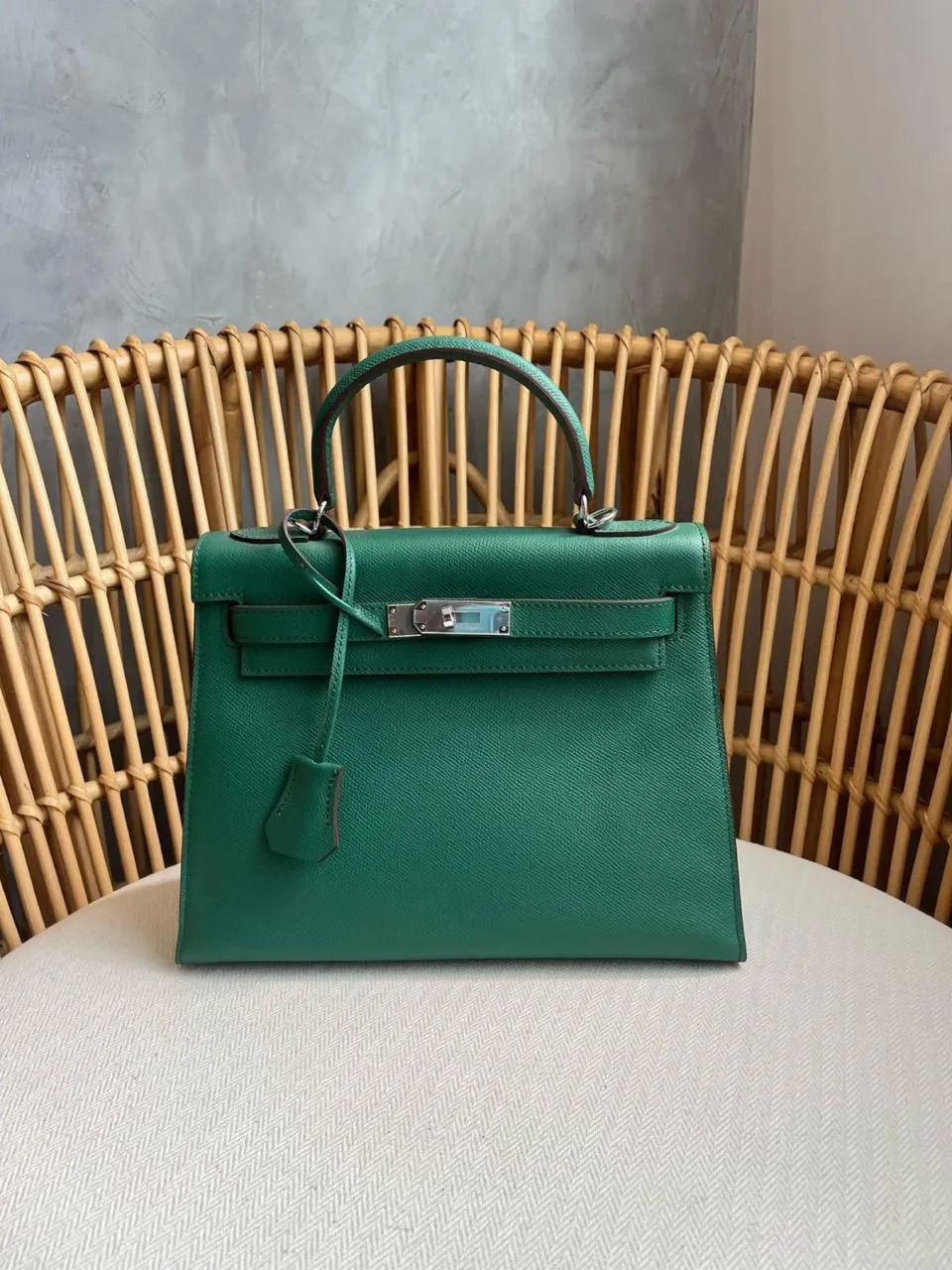 Bolsa Hermes Kelly 20 cm  - Foto 4