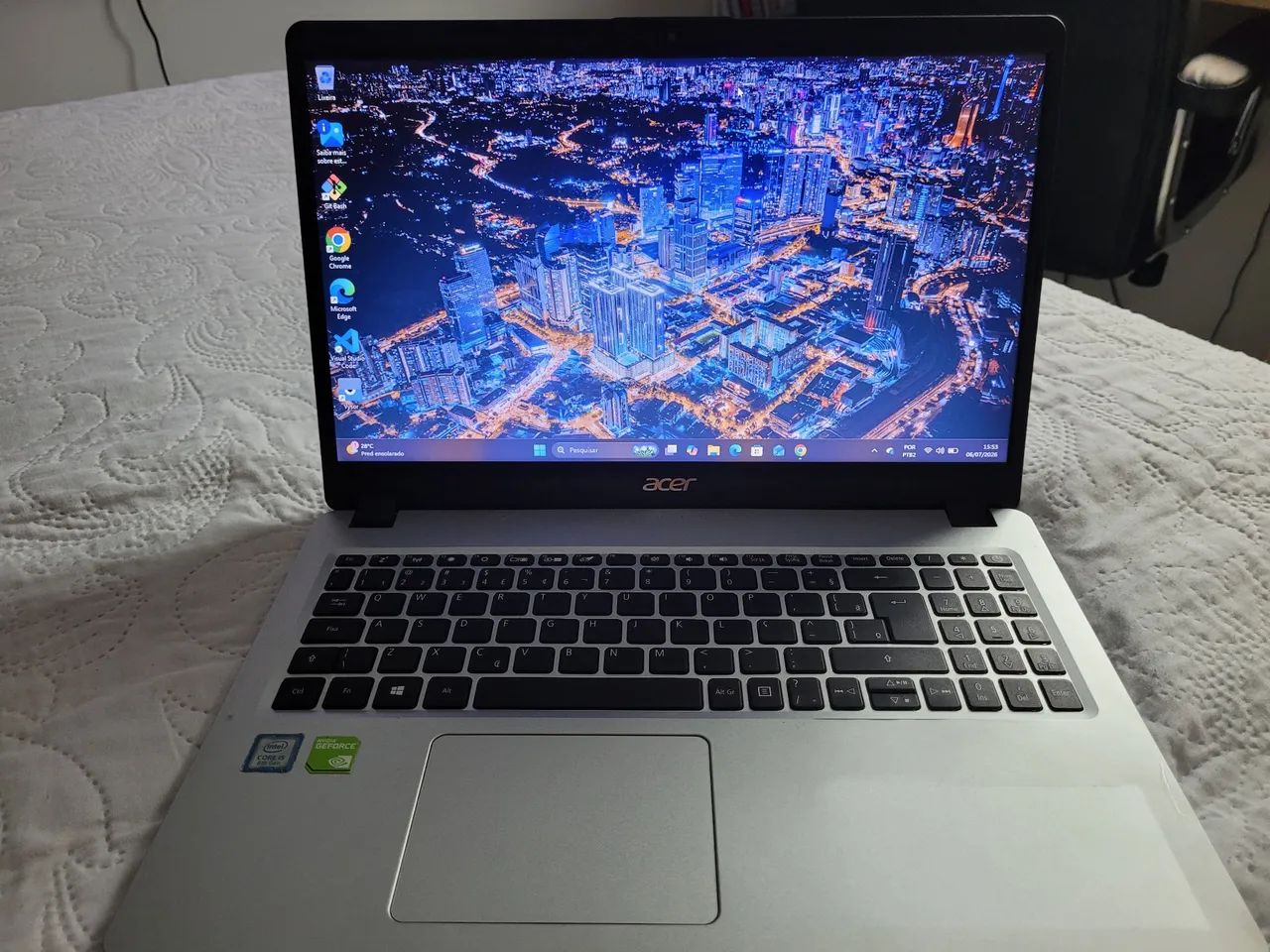 Notebook Acer 1TB SSD + 1TB HD