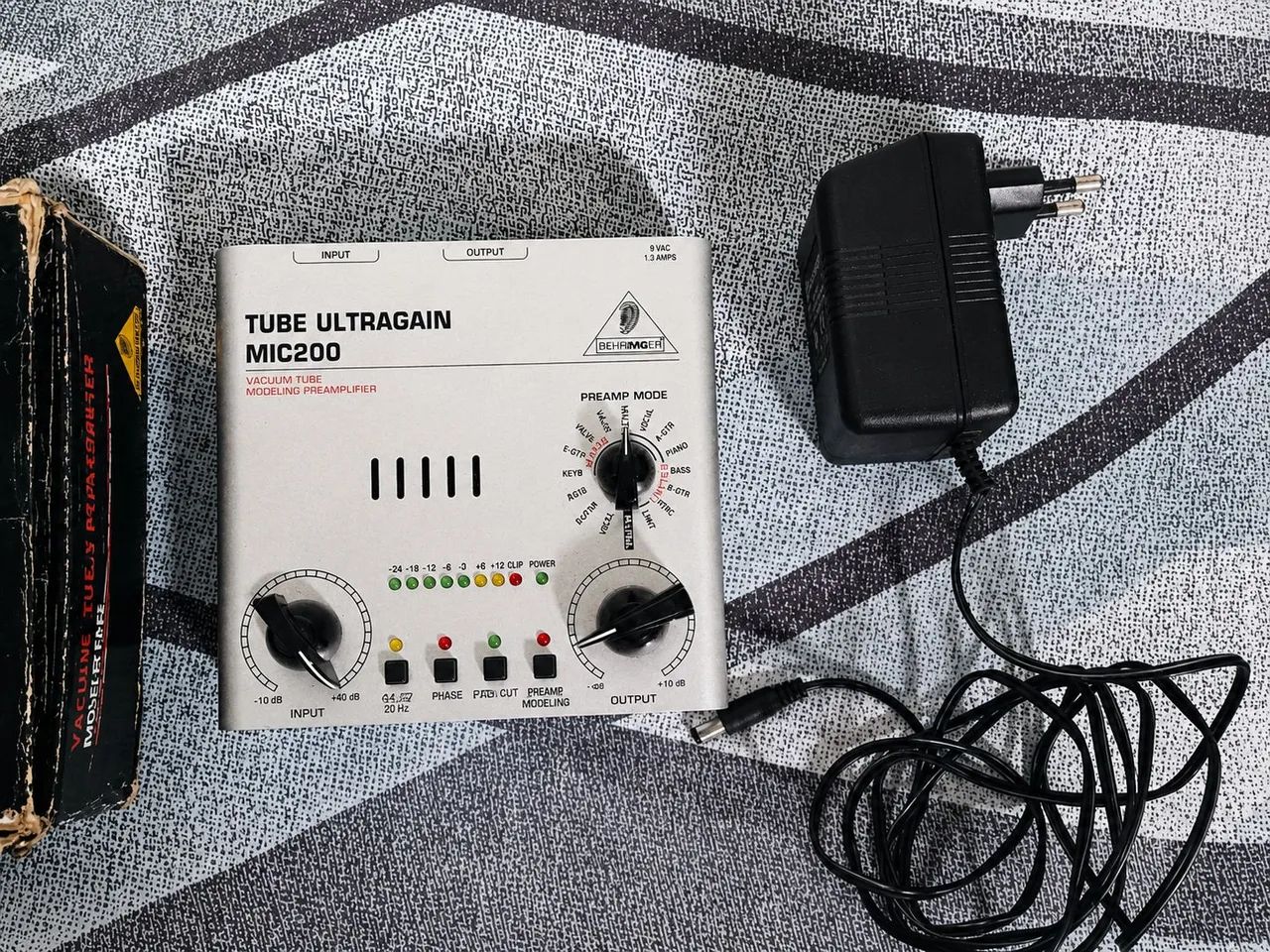 Pré aplicador pra microfone 