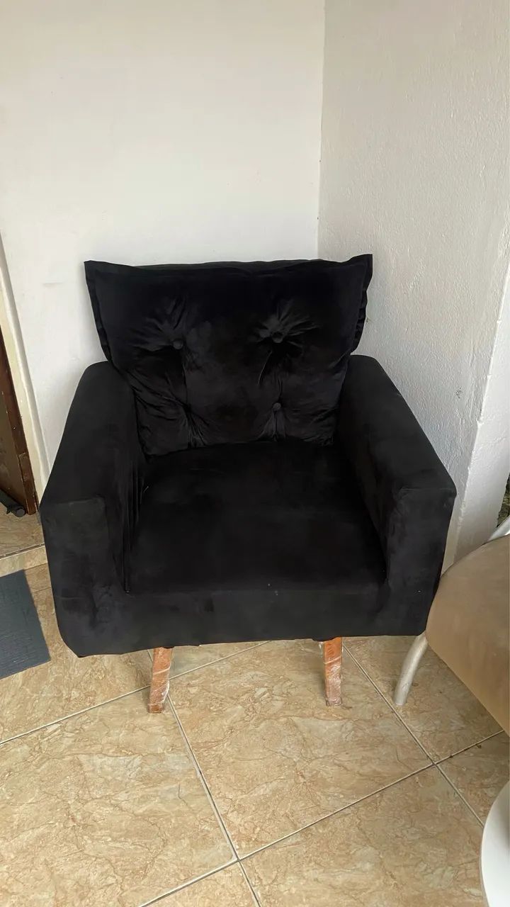 Poltona preta