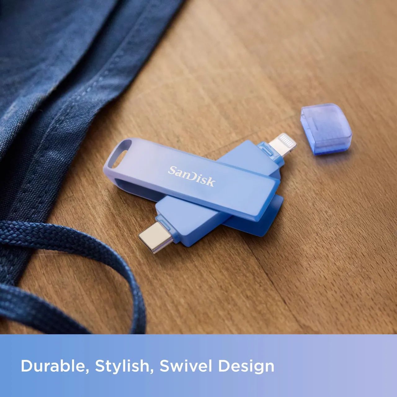 Pendrive para iPhone SanDisk Creators 256GB - Foto 4