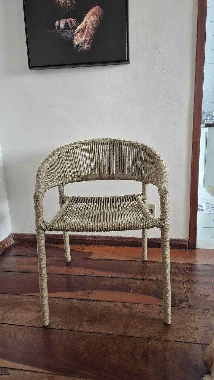 Cadeira em corda náutica prêmio  - Foto 5