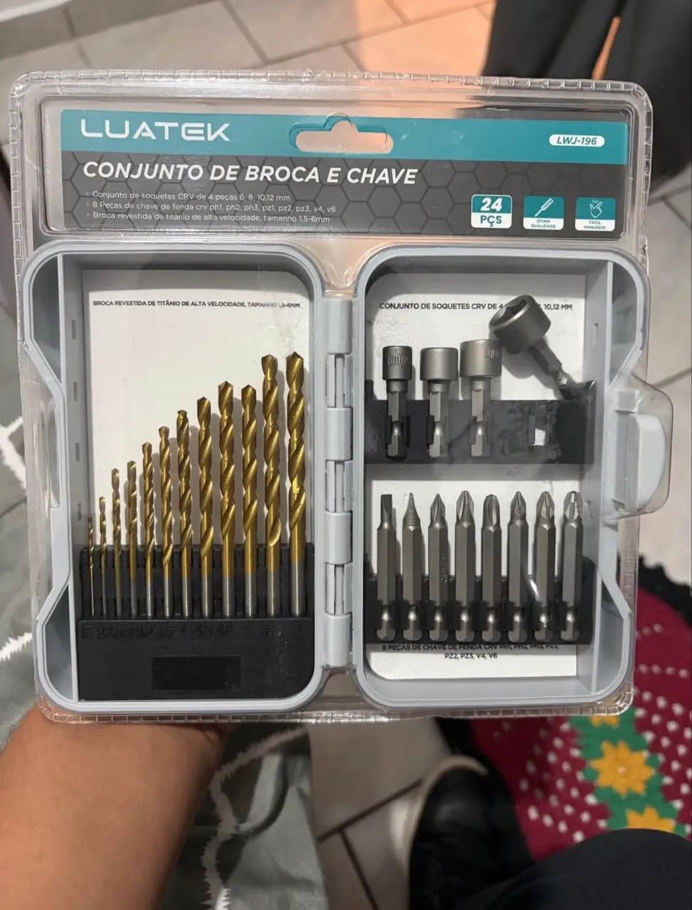 Kit Brocas e Chaves - Luatek