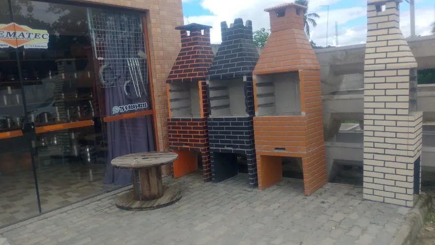 Churrasqueira pré-moldada - Foto 2
